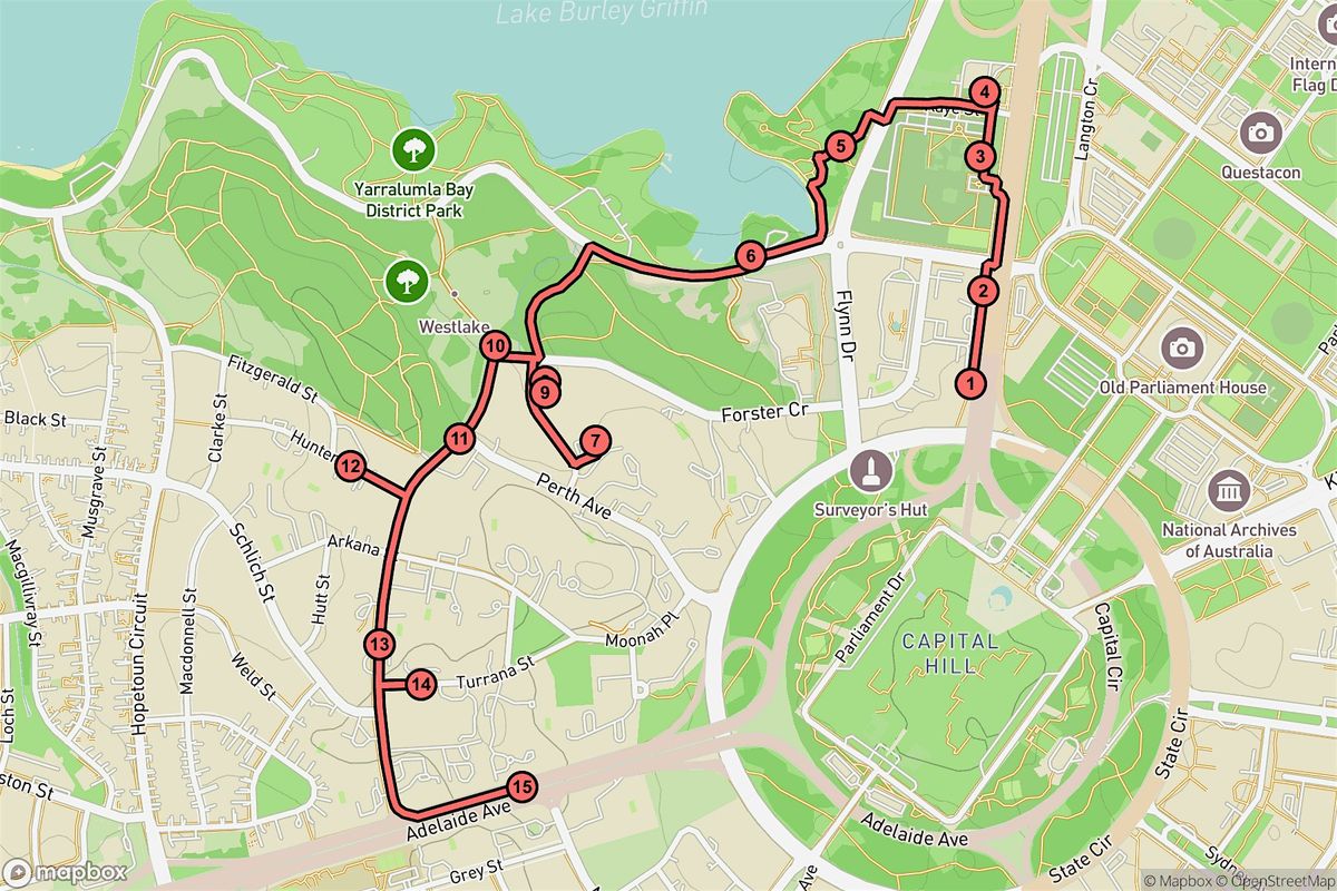 Canberra Audio Tour: Diplomatic and Natural Treasures of Yarralumla