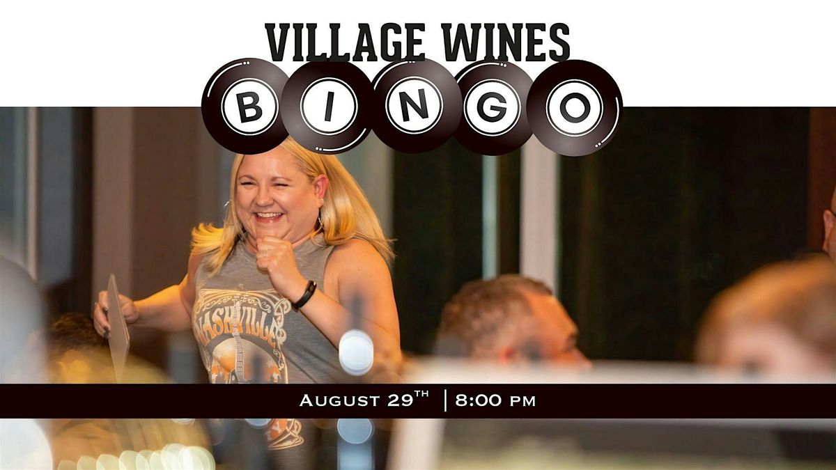 Village Wines Friday Night Bingo