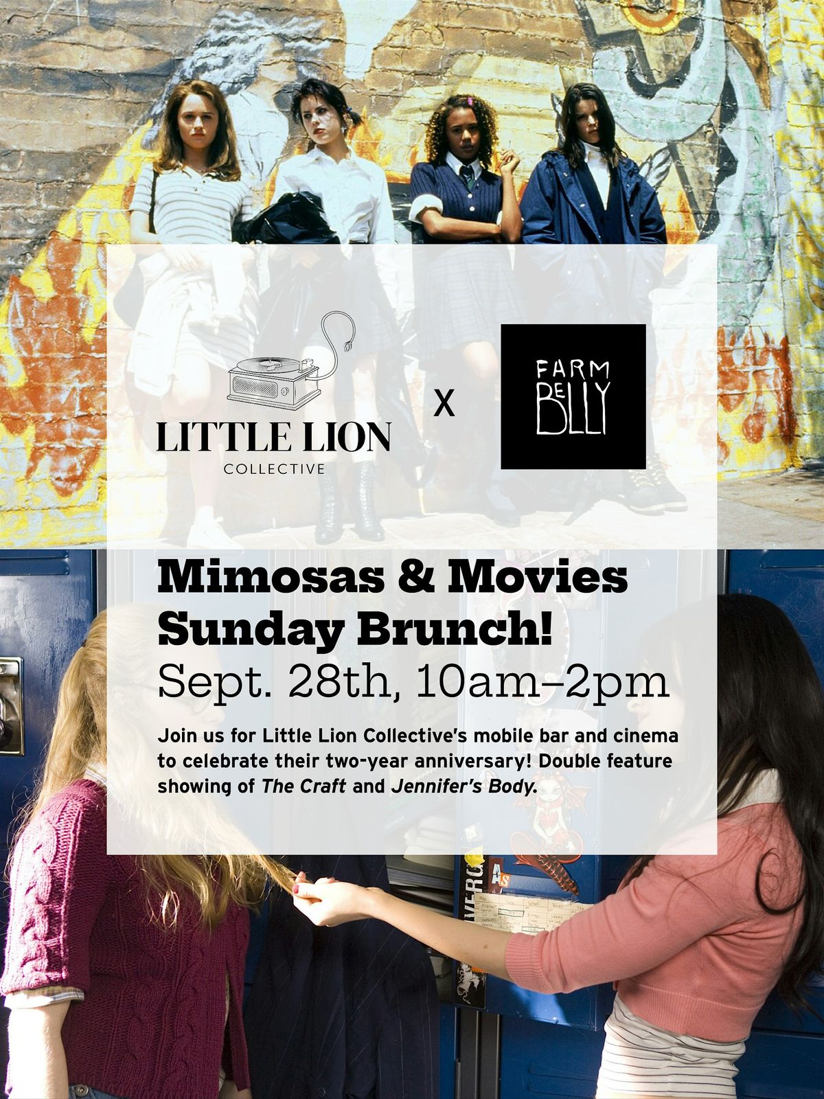 Mimosas & Movies Sunday Brunch!