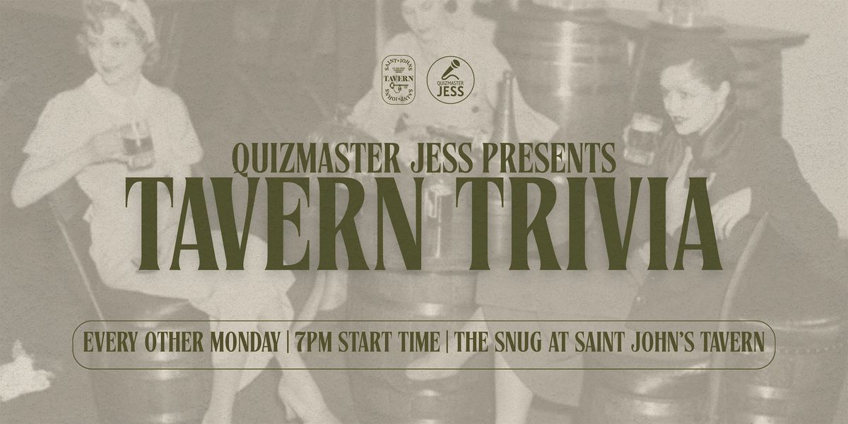 Tavern Trivia by the Quizmaster Jess Team