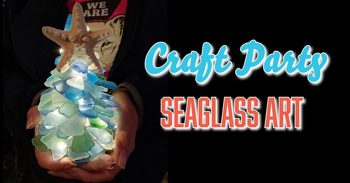 Sea Glass Christmas Tree 6" or 10" at The Pour House on Derry