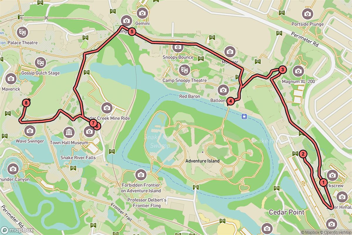 Sandusky Audio Tour: Coasters, Legends & Thrills by the Lake