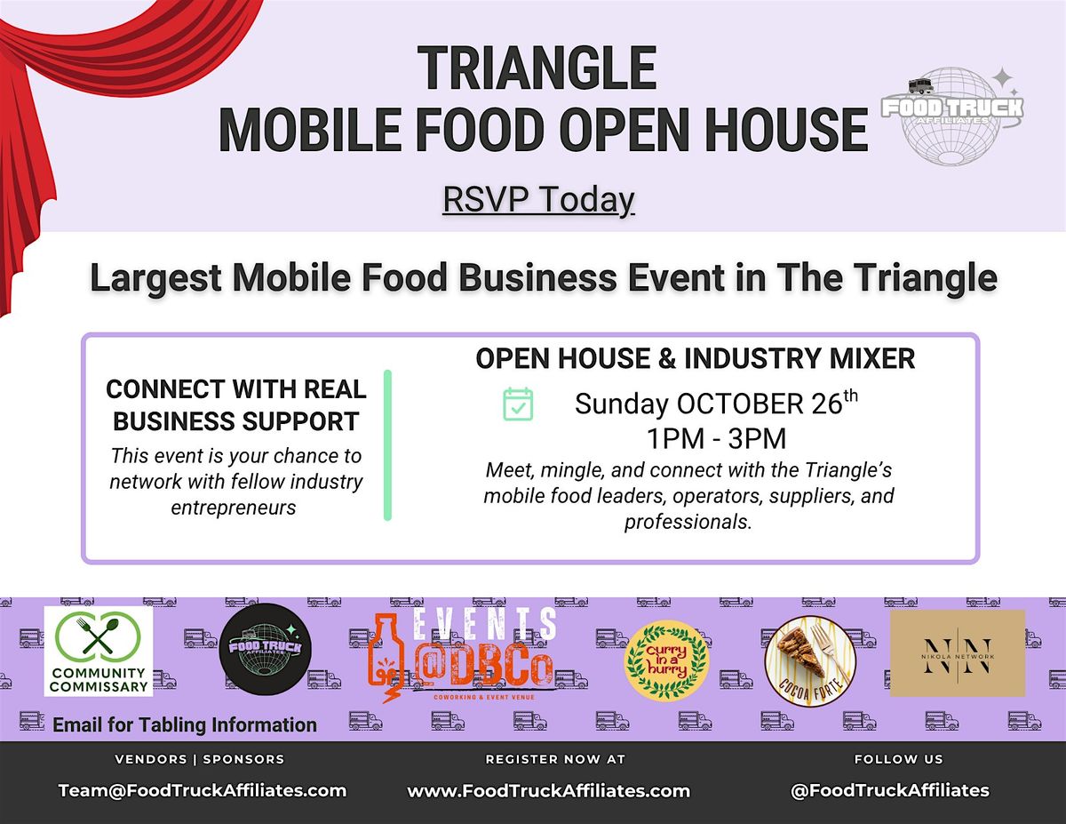 Triangle Mobile Food Open House