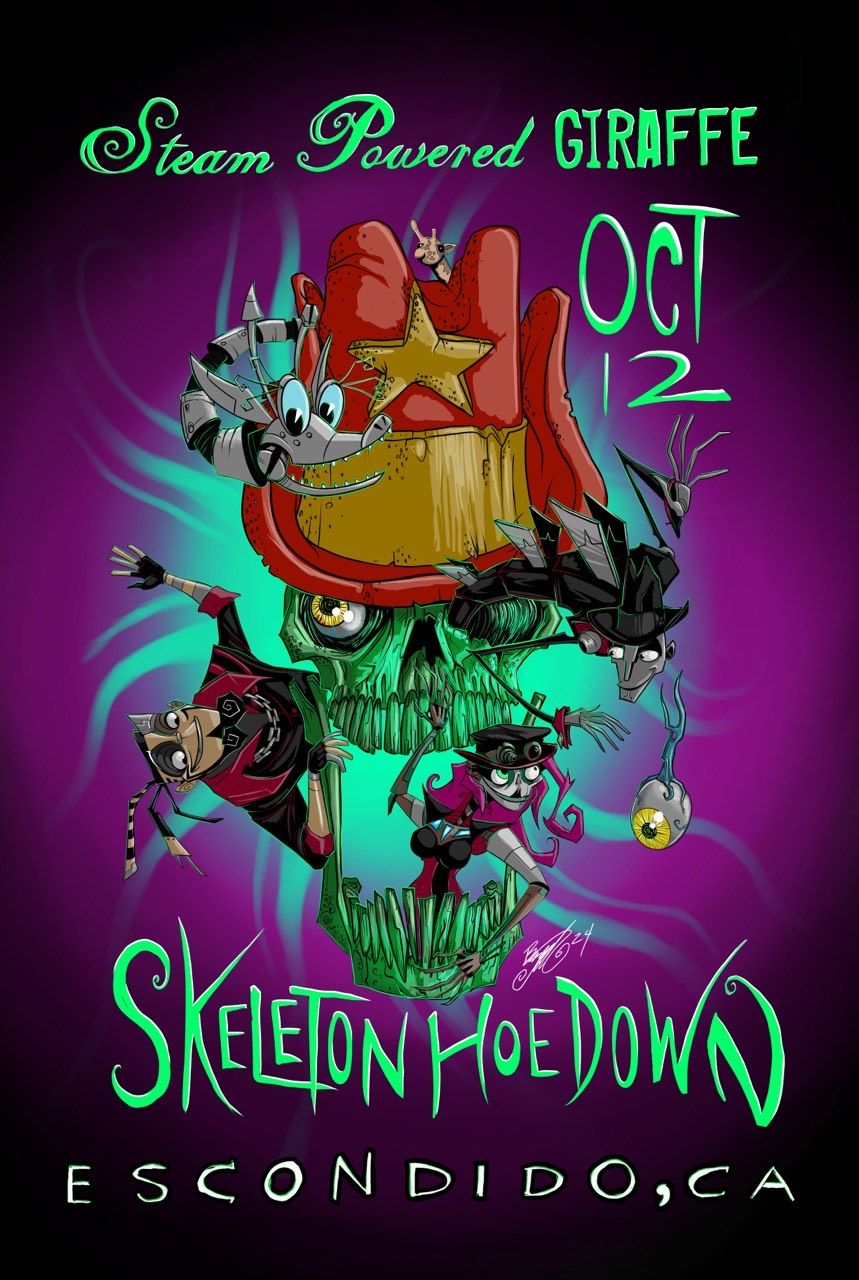 Steam Powered Giraffe at Gothic Theatre