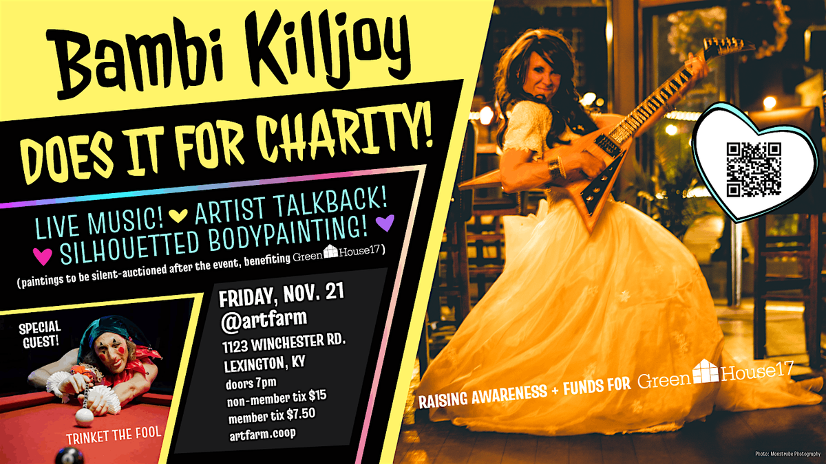 Bambi Killjoy Does It for Charity