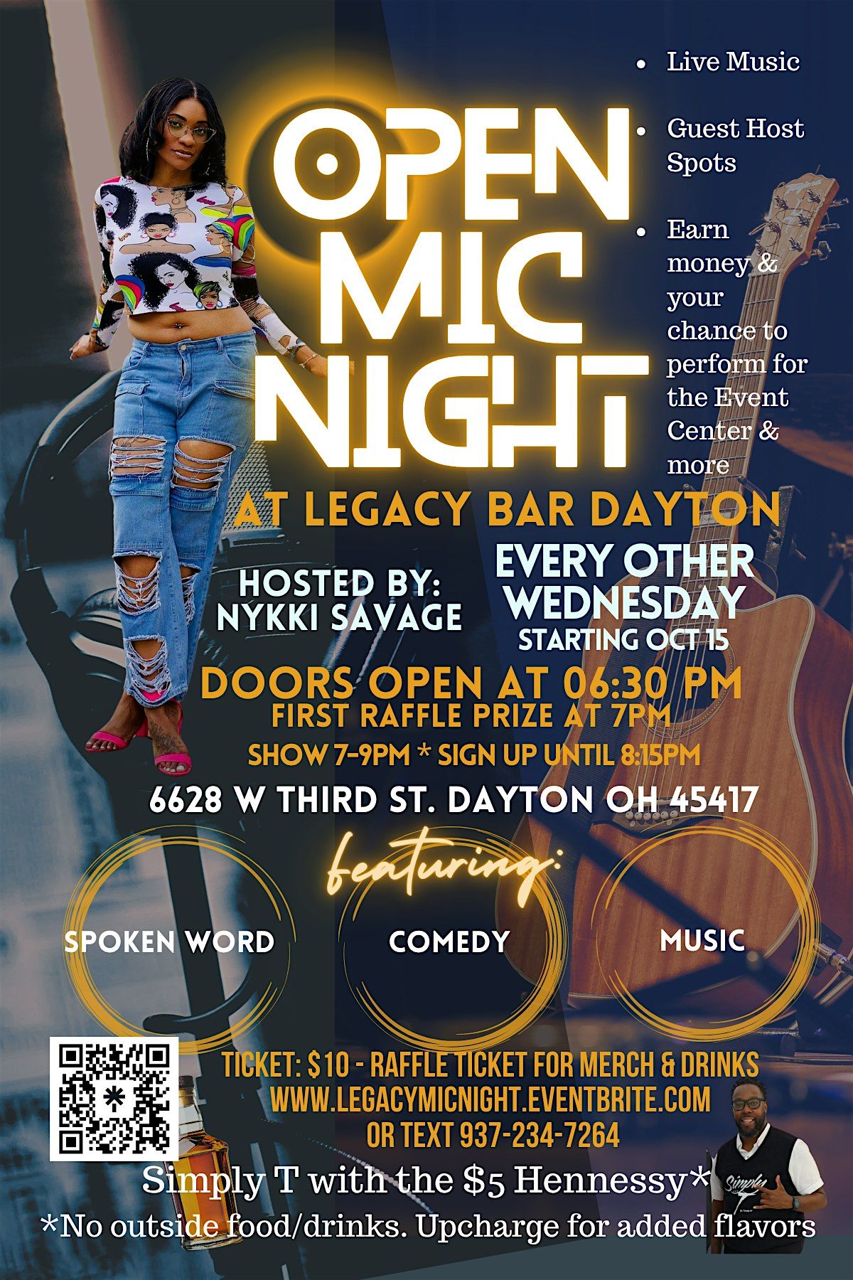Open Mic Night at Legacy Bar
