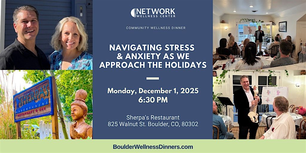 Navigating Stress & Anxiety as we Approach the Holidays