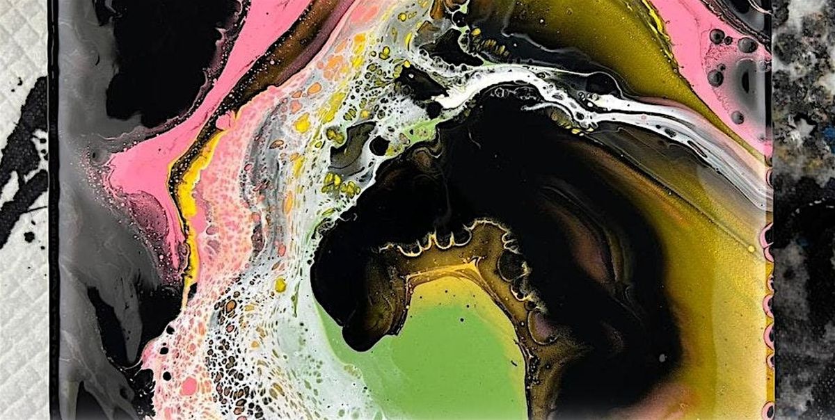 Champainting: Acrylic Pour Workshop with Jacqueline Curran