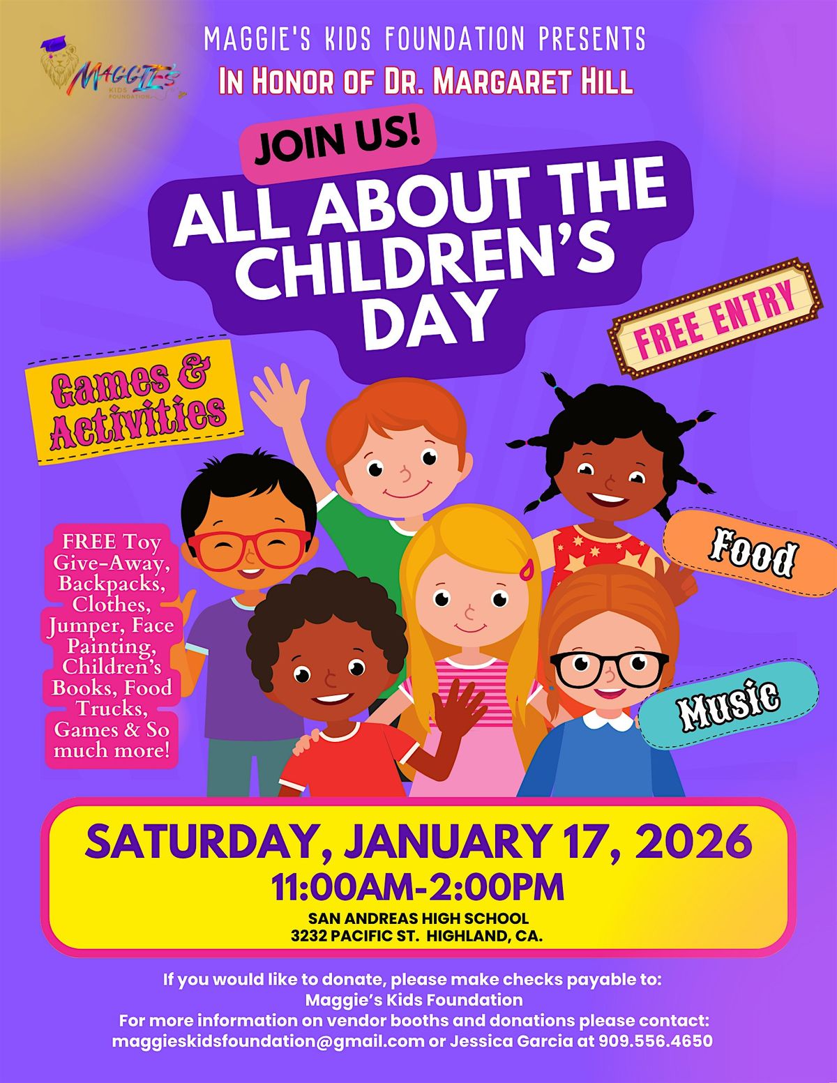 \u201cAll About the Children\u2019s Day\u201d \u2013 A Free Family Event