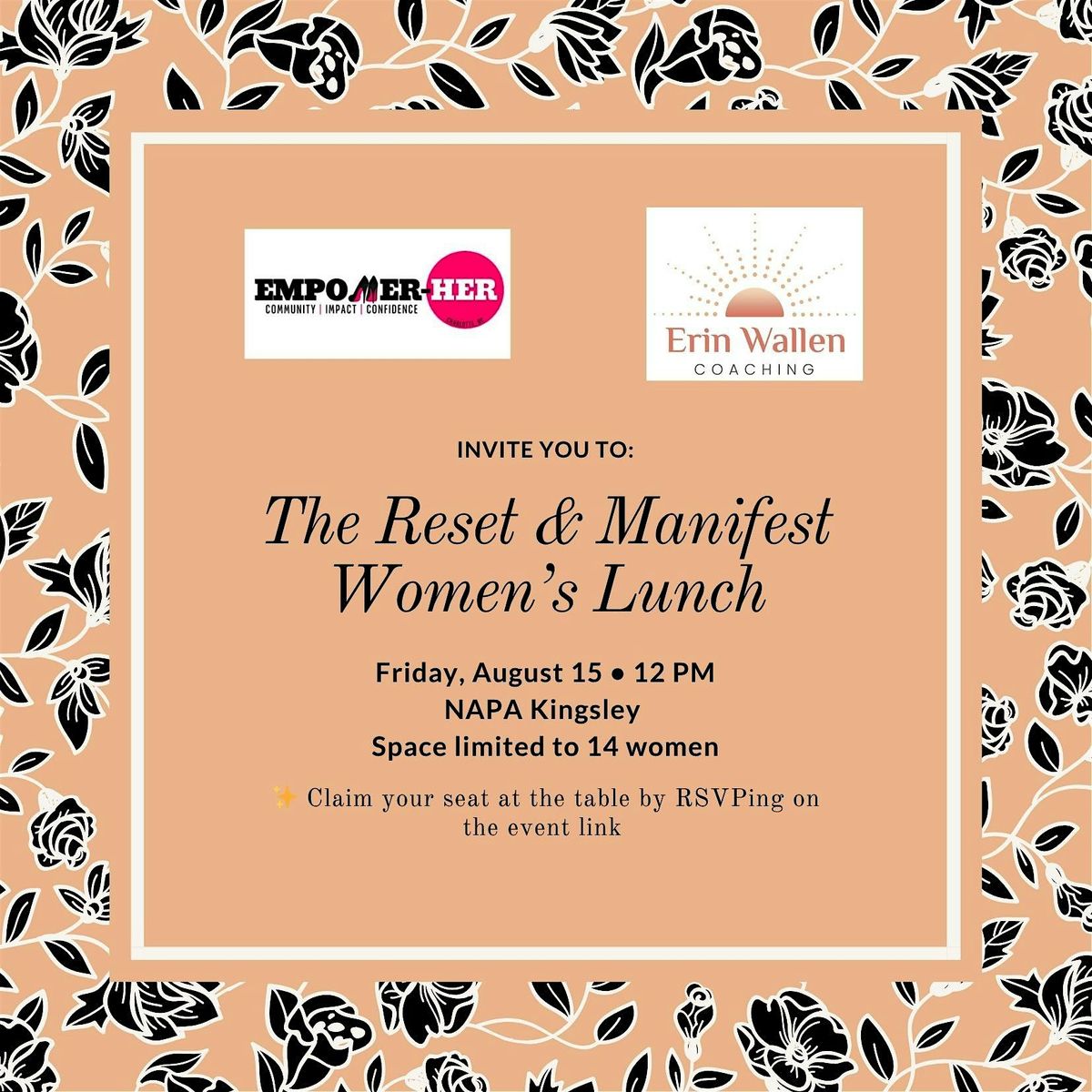 The Reset & Manifest Women\u2019s Lunch
