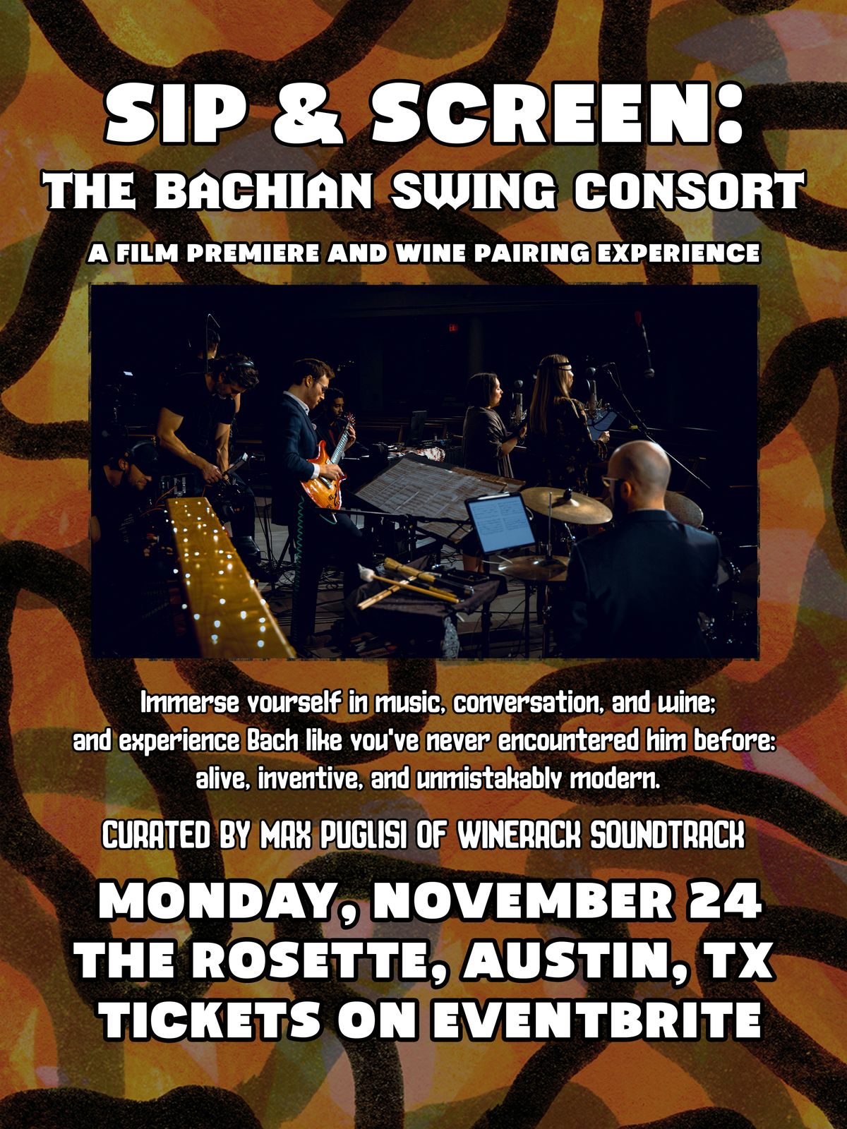 Sip & Screen: The Bachian Swing Consort - Film Premiere