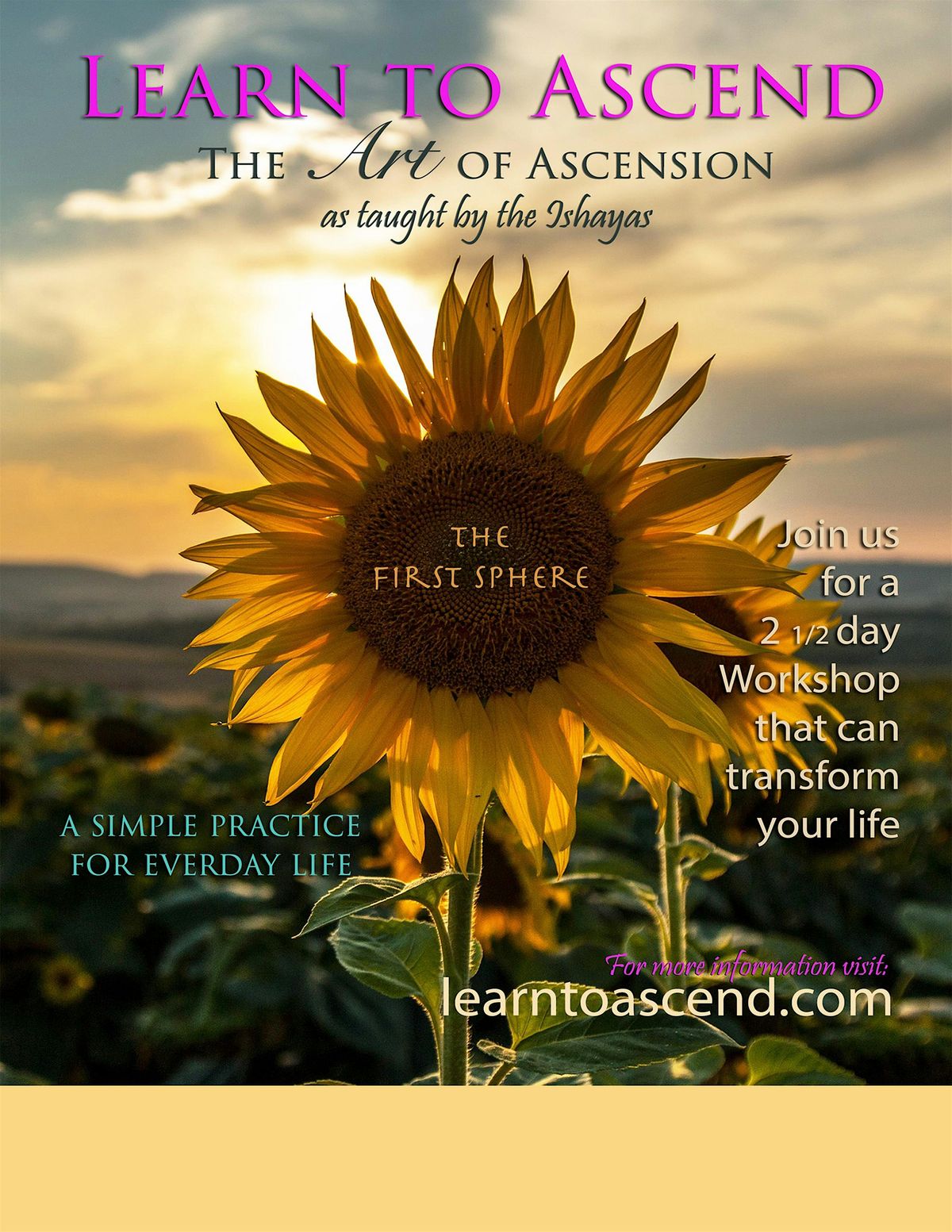 Learn the Art of Ascension: First Sphere Course