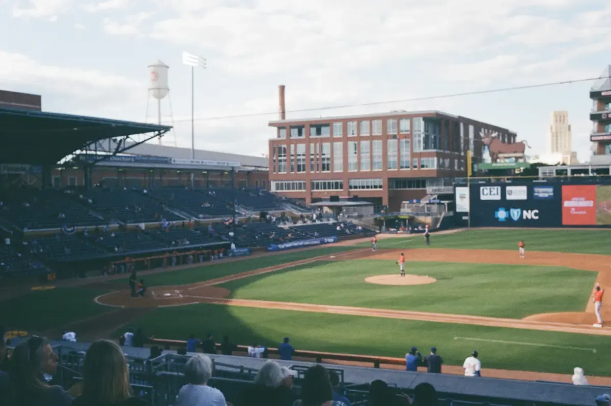 Parking Montgomery Biscuits at Columbus Clingstones