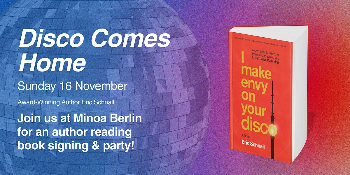 Author Reading + Signing: I Make Envy on Your Disco