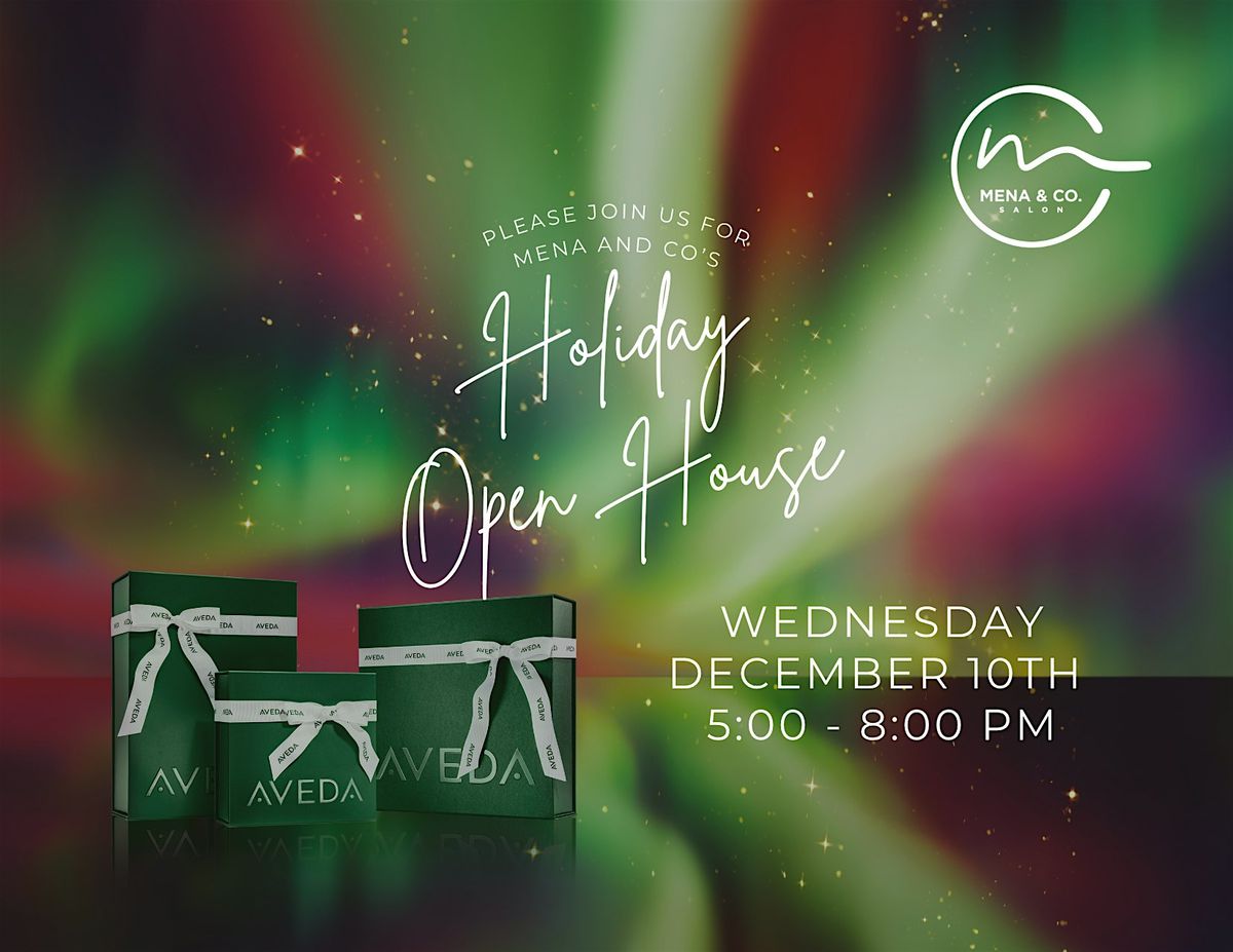 Mena and Co.'s Holiday Open House and Holiday Blowout Party