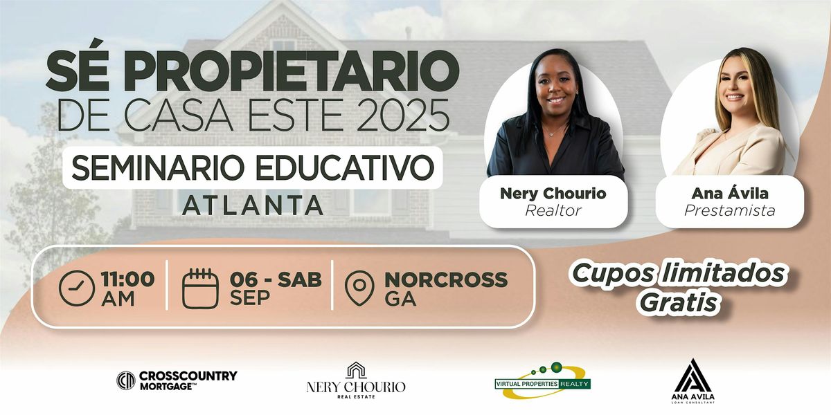 S\u00e9 propietario de casa este 2025 #Atlanta