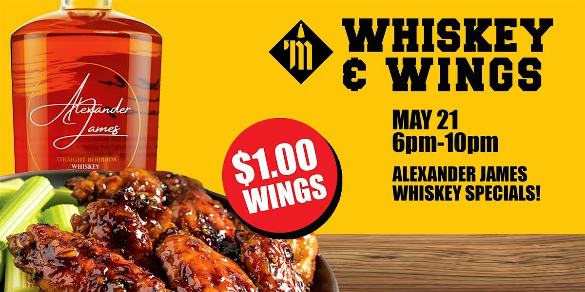 Moor's Brewing Co. Presents: Whiskey and Wings ft. Alexander James Whiskey
