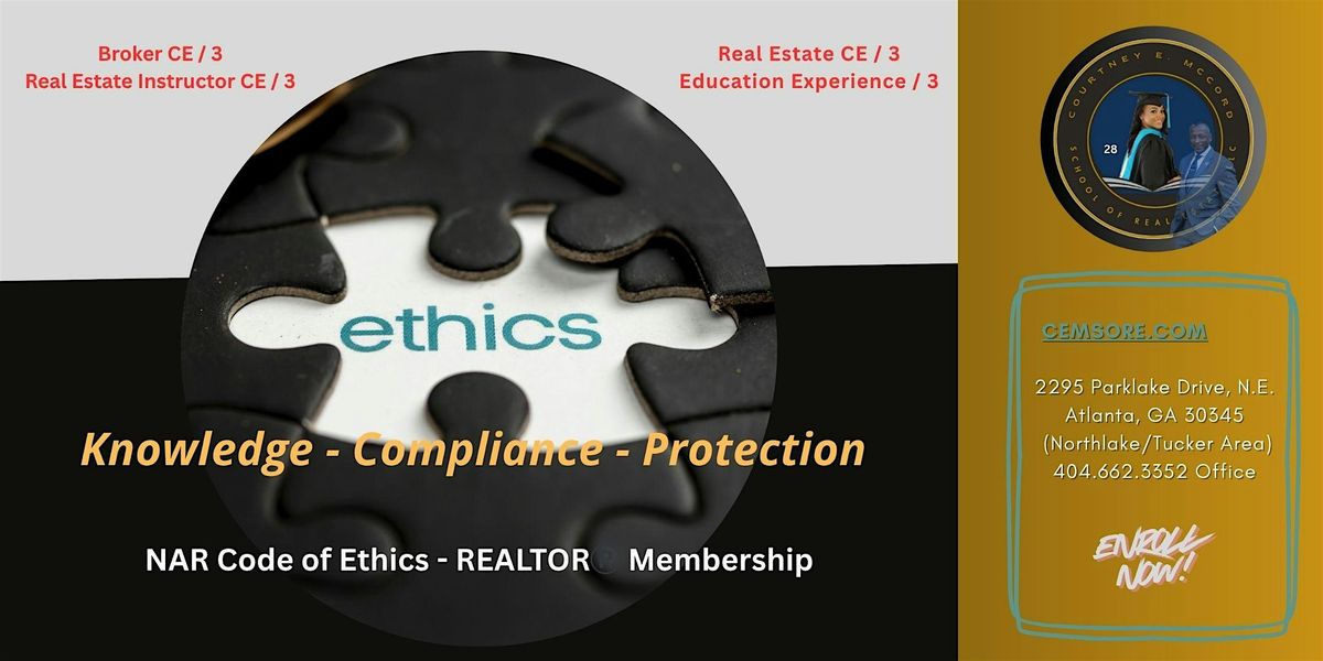 NAR Code of Ethics \u2013 REALTOR\u00ae Membership