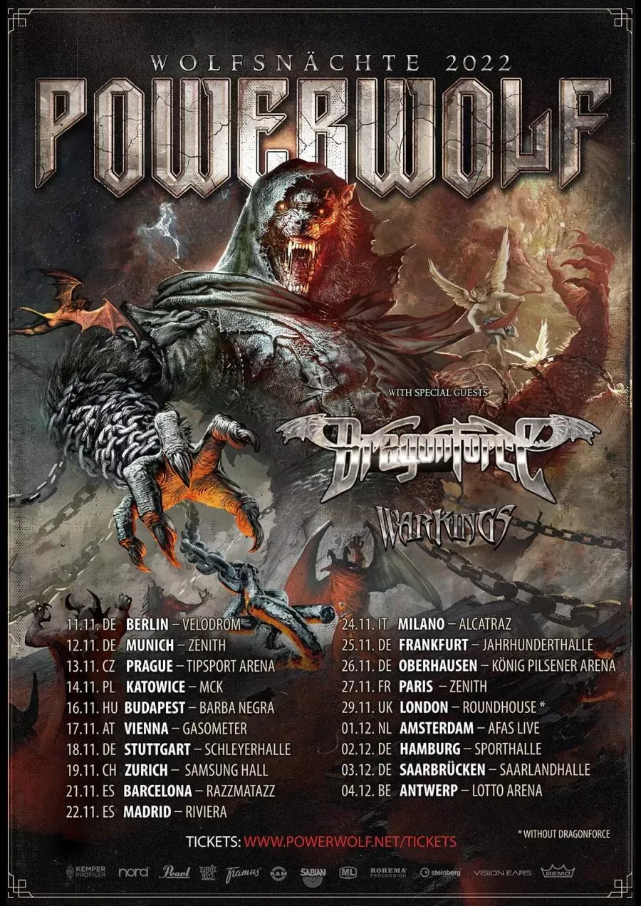 Powerwolf at The Pageant