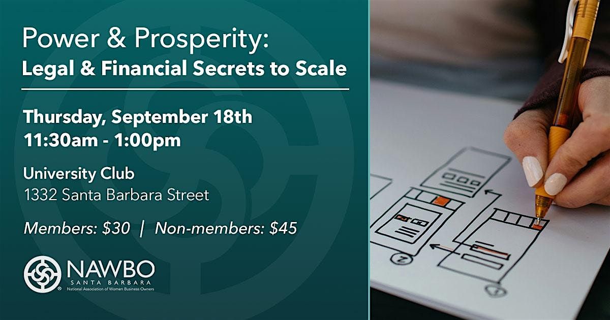 Power & Prosperity: Legal & Financial Secrets to Scale
