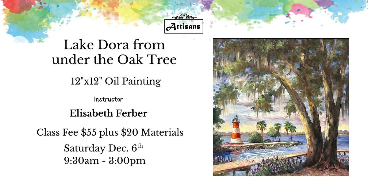 Lake Dora from under the Oak Tree