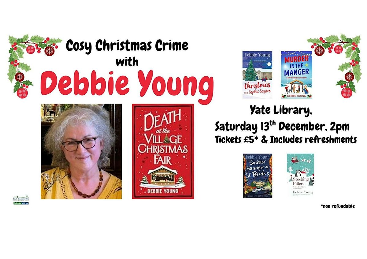 Cosy Christmas Crime with Debbie Young| Yate Library