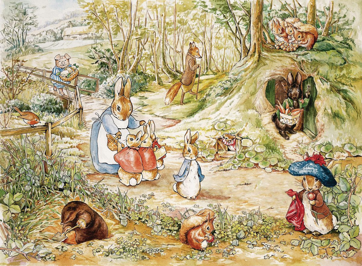 Learn To Paint Like Beatrix Potter
