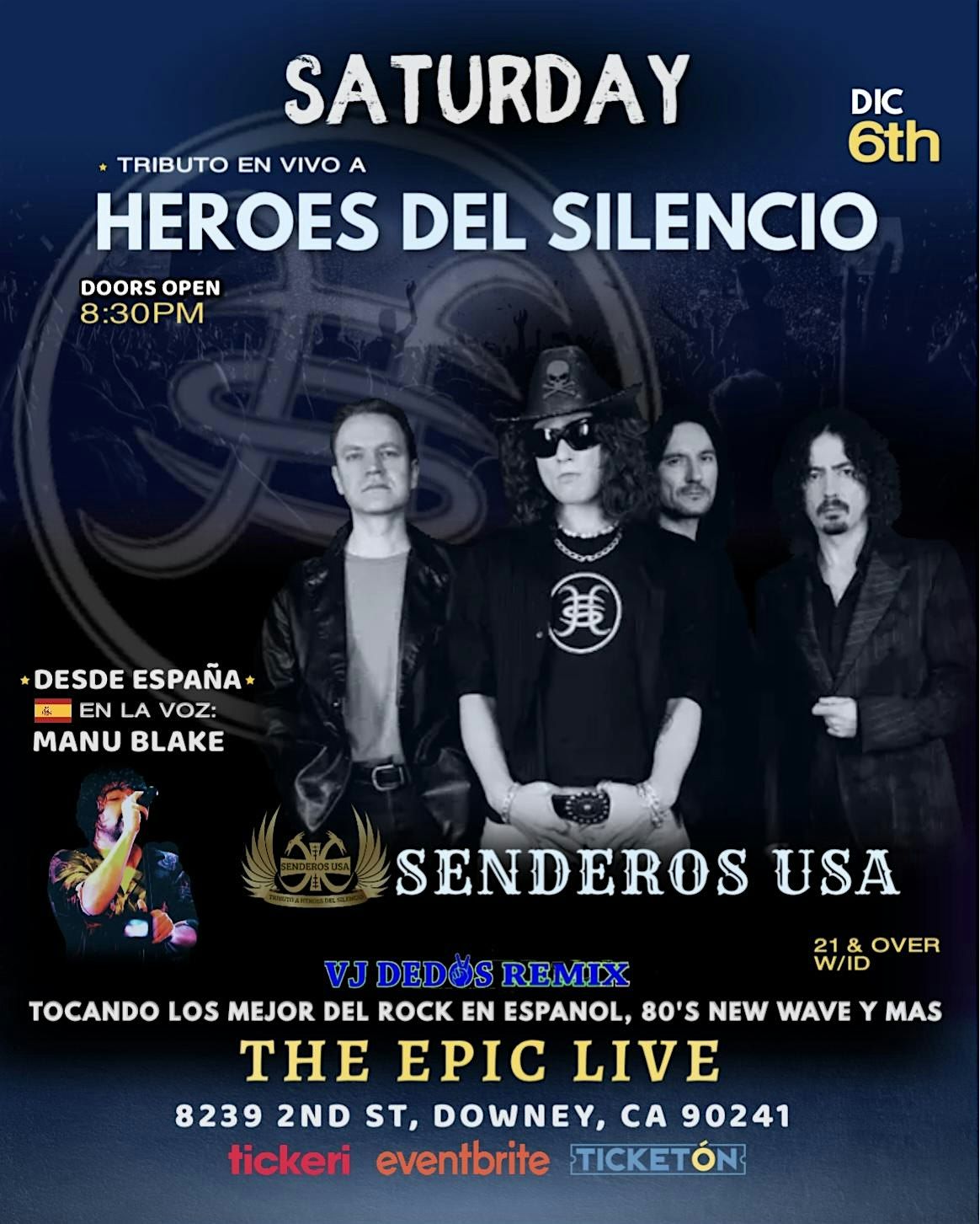 HEROES DEL SILENCIO... Live Tribute Night!!