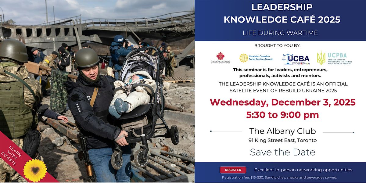 Rebuild Ukraine: Leadership Knowledge Caf\u00e9