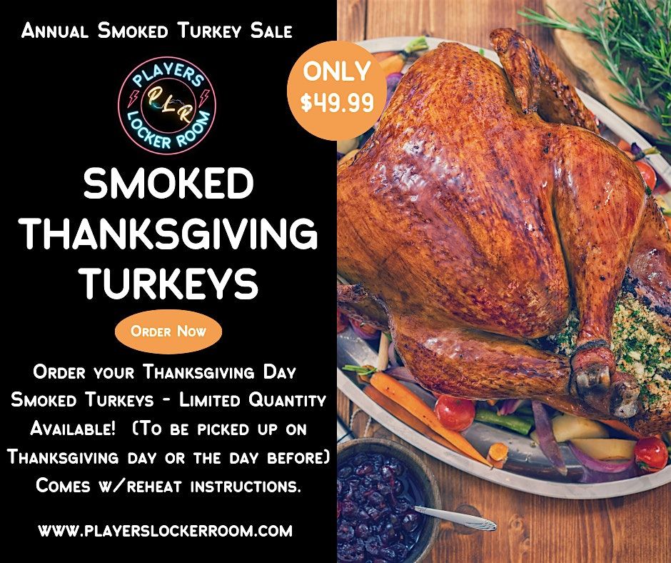 Smoked Turkeys for Thanksgiving!