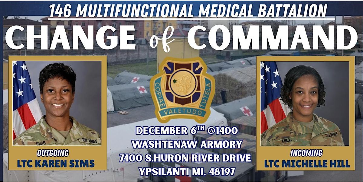 146th Multifunctional Medical Battalion Change of Command