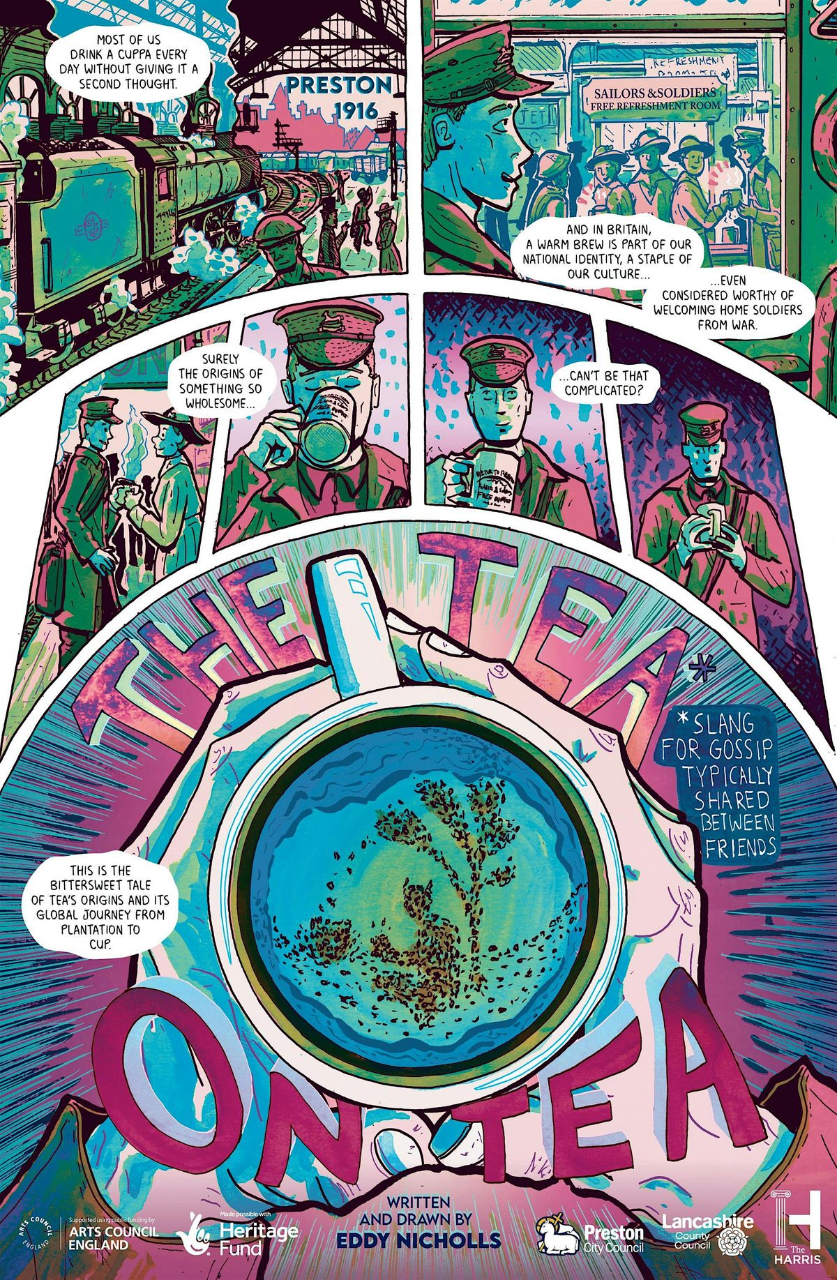 Meet Eddy Nicholls - The Harris Comic Artist