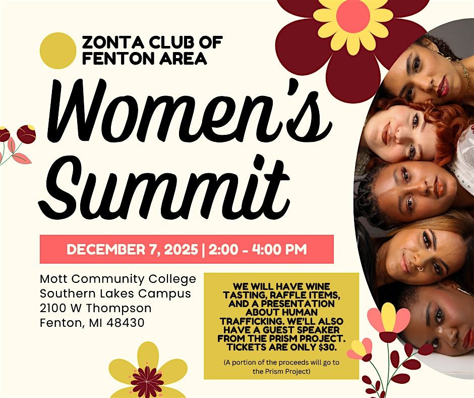 Zonta Club of Fenton Women's Summit 2025