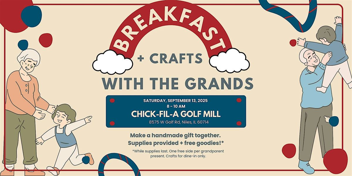 Breakfast + Crafts with the Grands