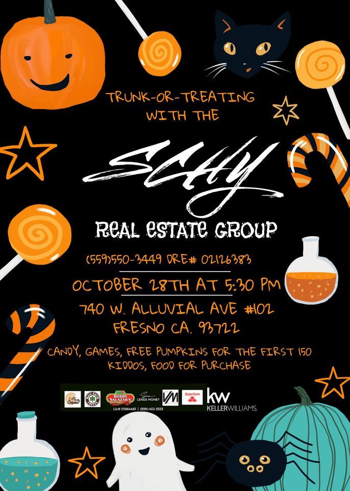 Trunkortreating with the Schy Real Estate Group Schy Real Estate