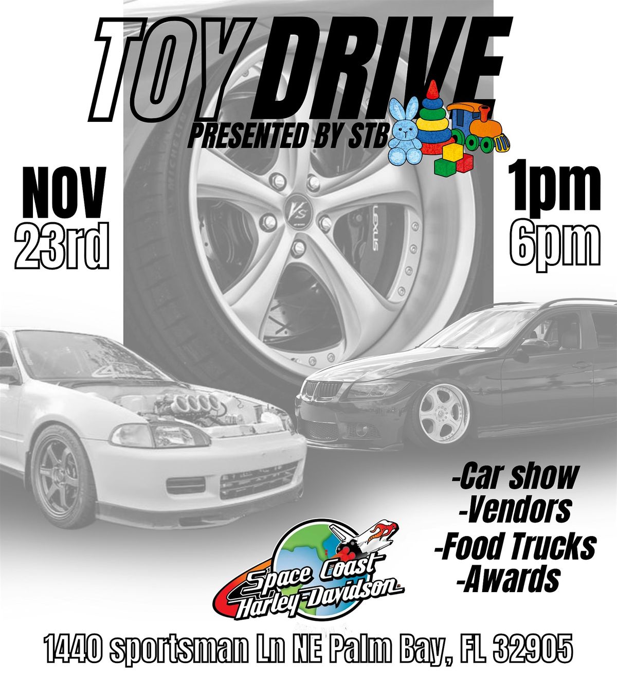 Toy Drive & Car Show presented by STB