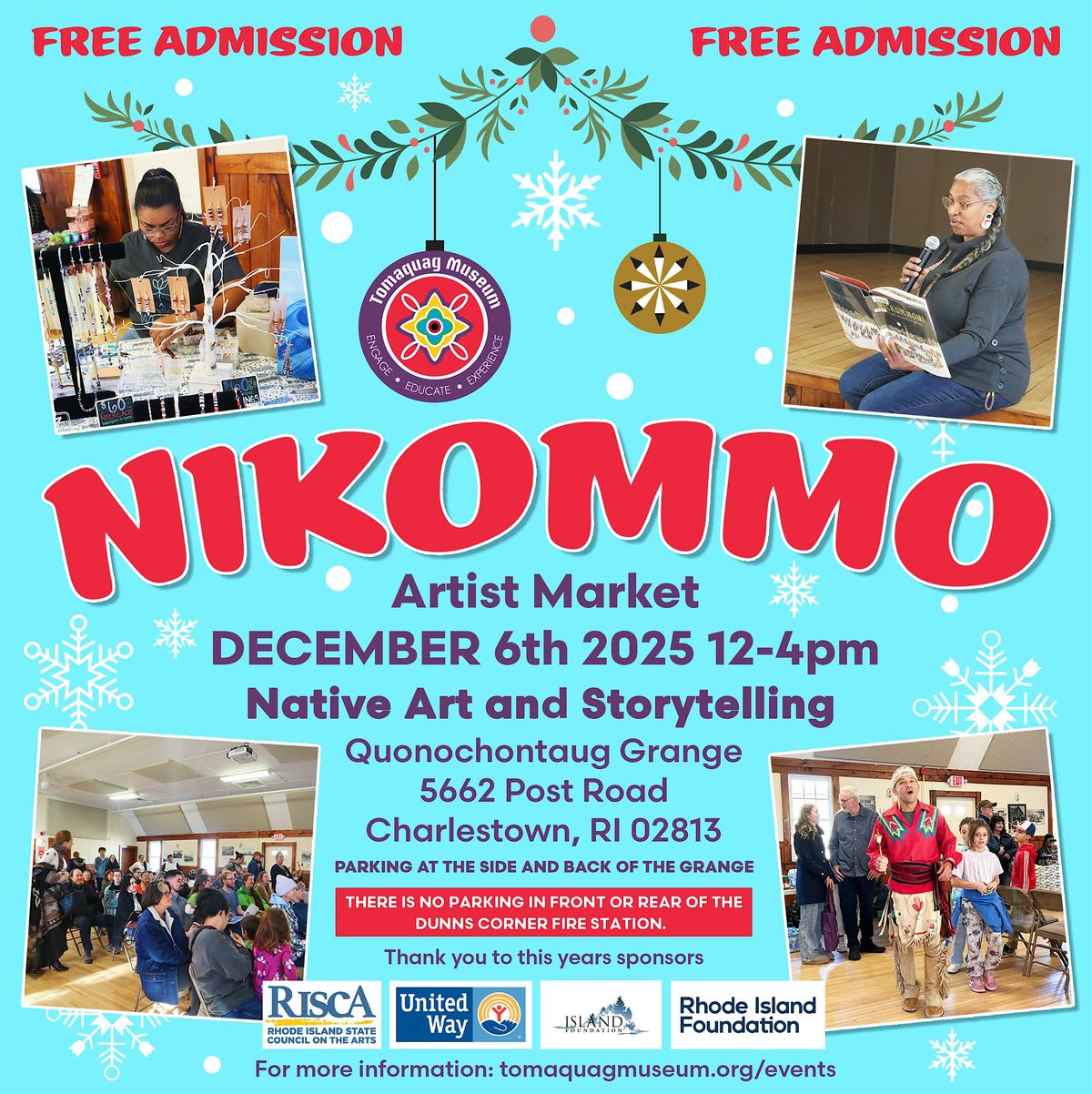 Tomaquag Museum's Nikommo Native Artist Fair