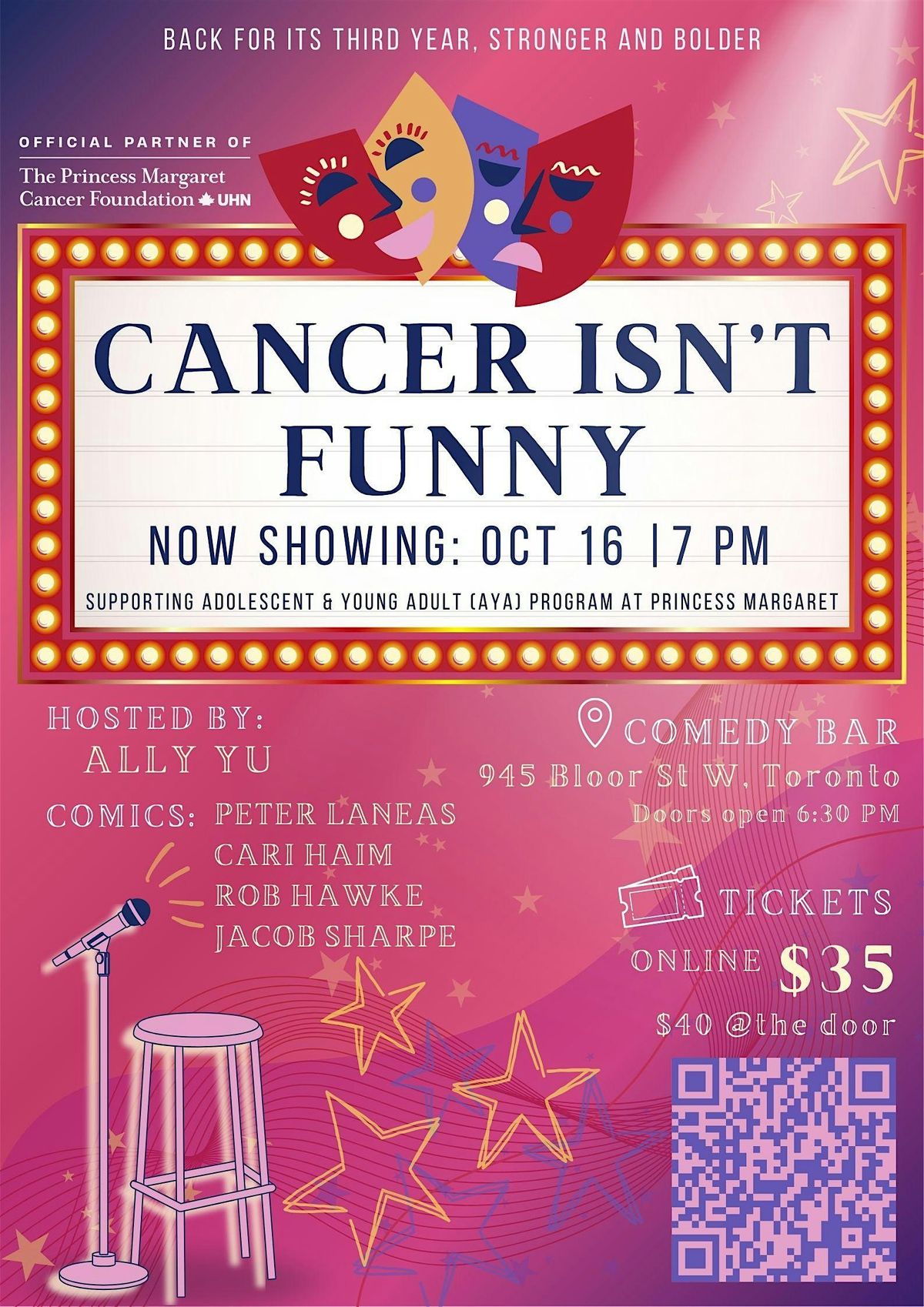 Cancer Isn't Funny 2025