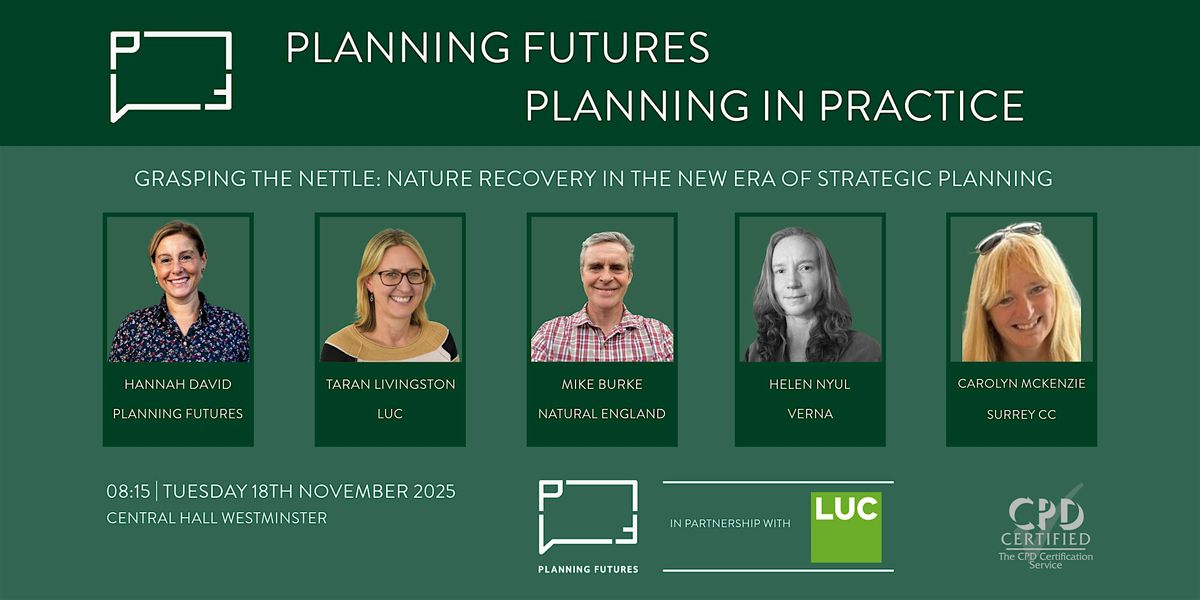 Grasping the Nettle: Nature Recovery in the New Era of Strategic Planning