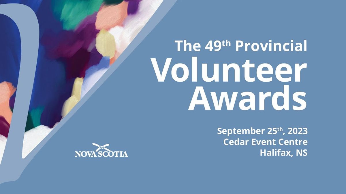 Nova Scotia Provincial Volunteer Awards at Casino Nova Scotia