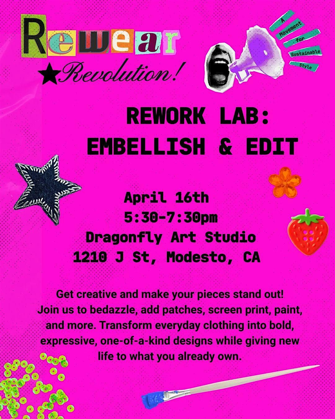 Rewear Revolution: Rework Lab Workshop Series & Fashion Show at The ...