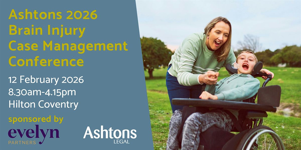 Ashtons Brain Injury Case Management Conference 2026