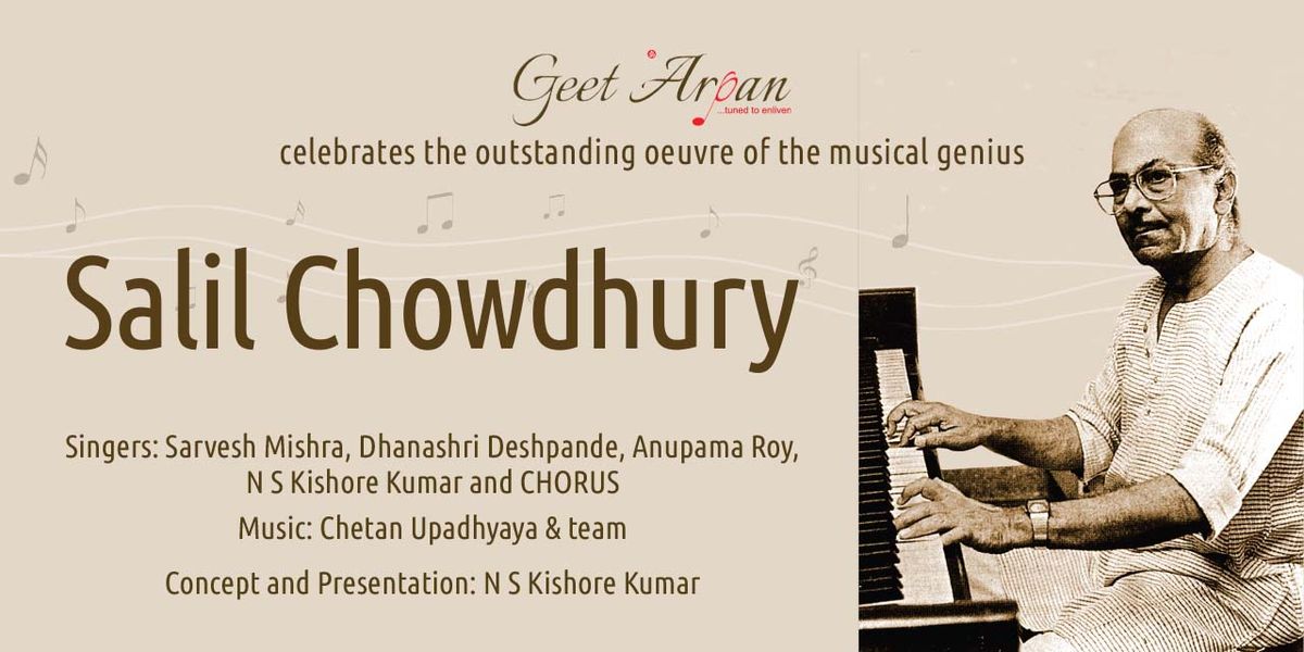 The Musical genius SALIL CHOWDHURY