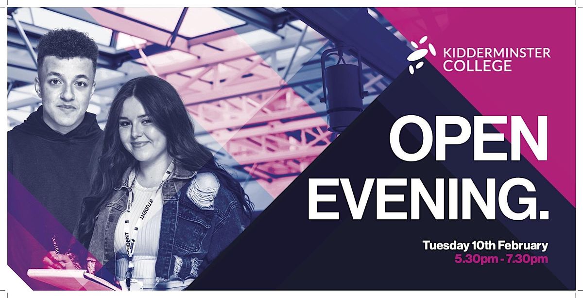 Kidderminster College February Open Event