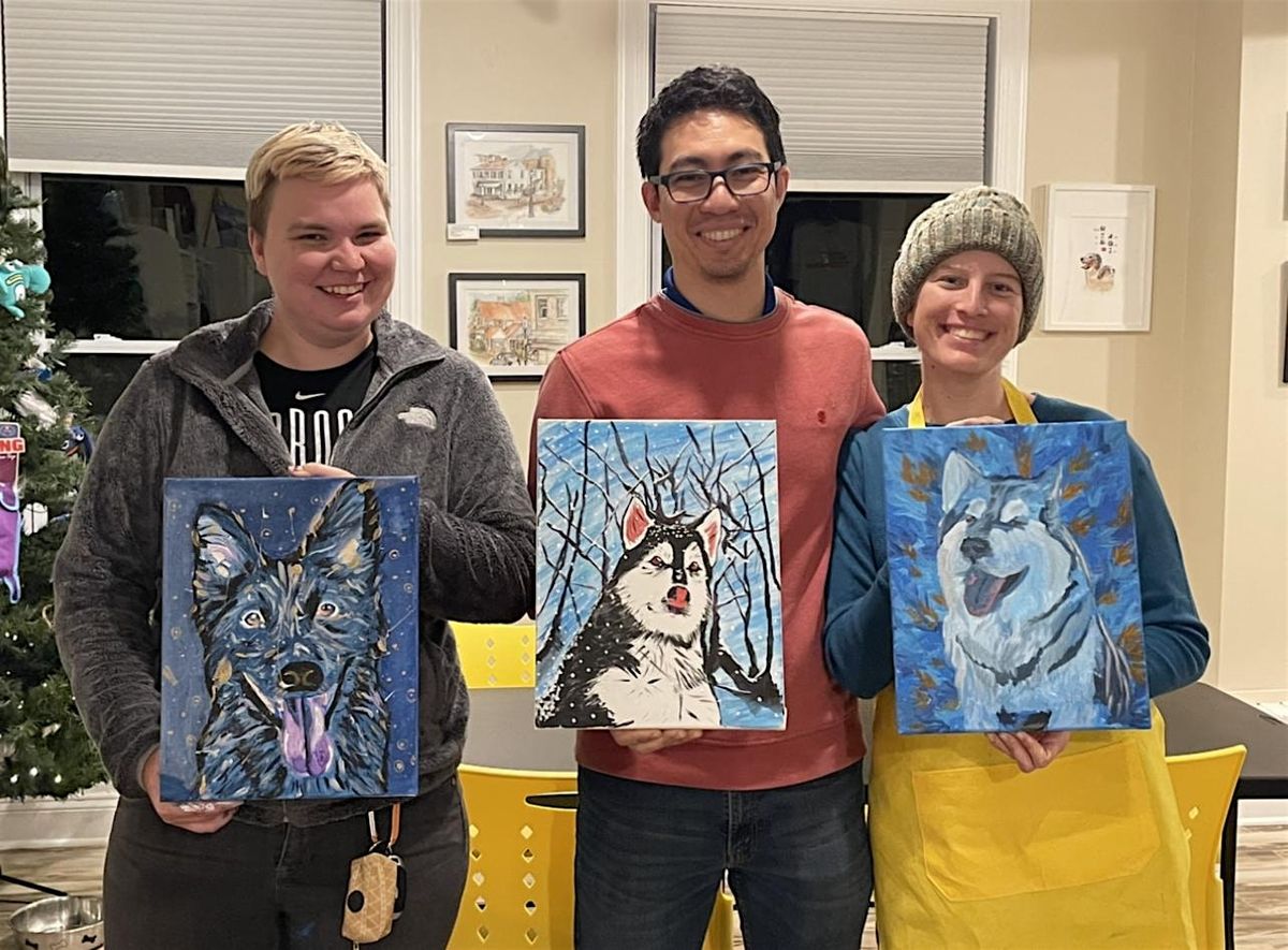 Paint for Paws with Beagle Rescue of Southern Maryland