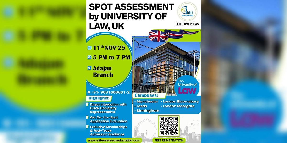 Spot Assessment - University of Law, UK