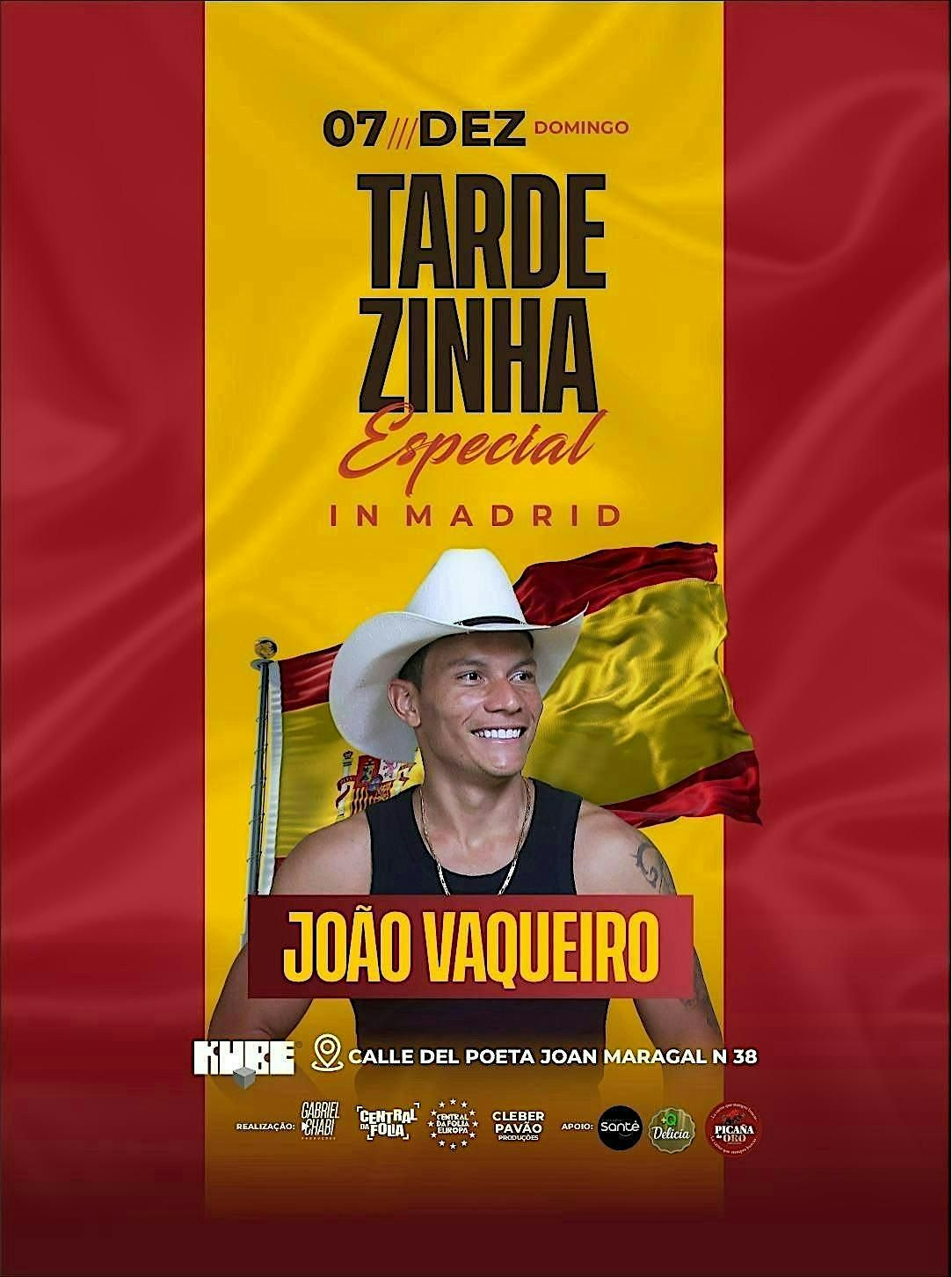 Tardezinha especial in Madrid com Jo\u00e3o Vaqueiro