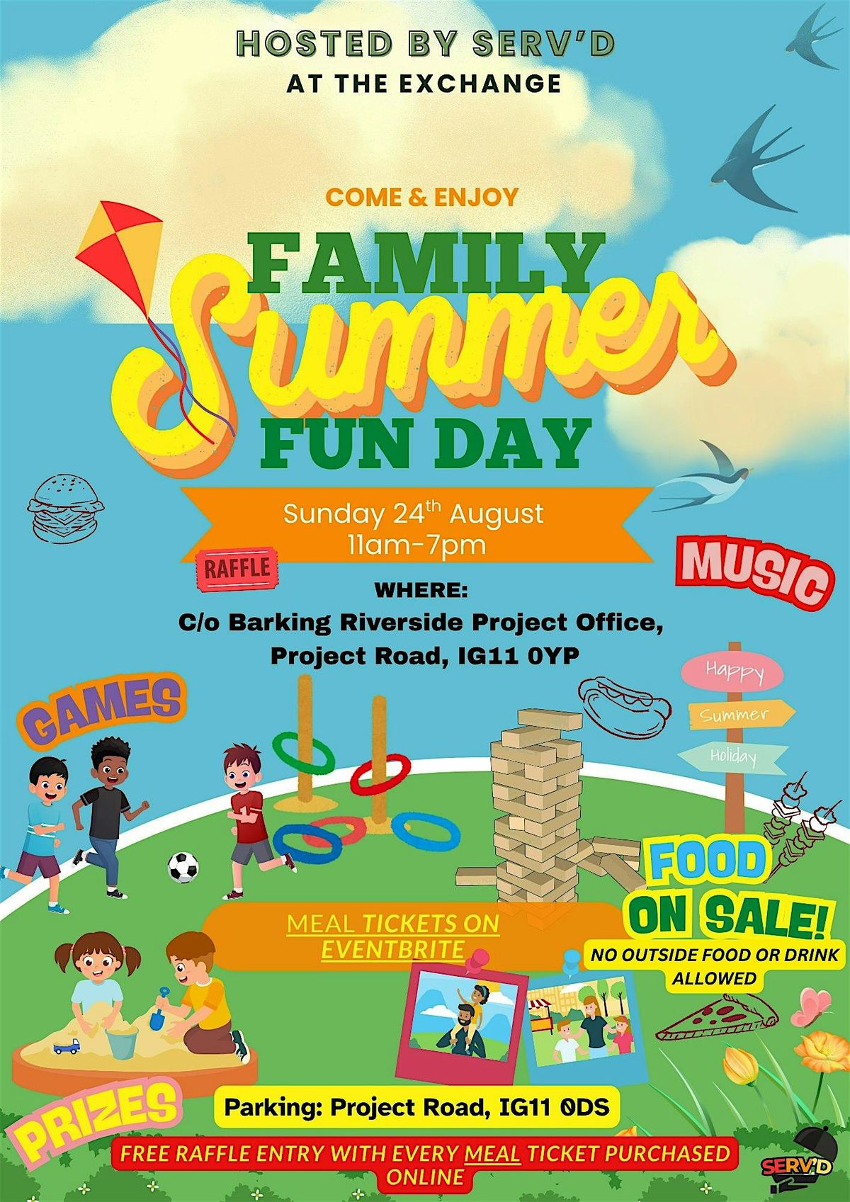 SERV'D FAMILY FUN DAY