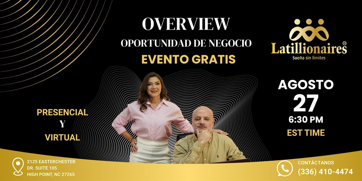 OVERVIEW \/ OPORTUNIDAD DE NEGOCIO