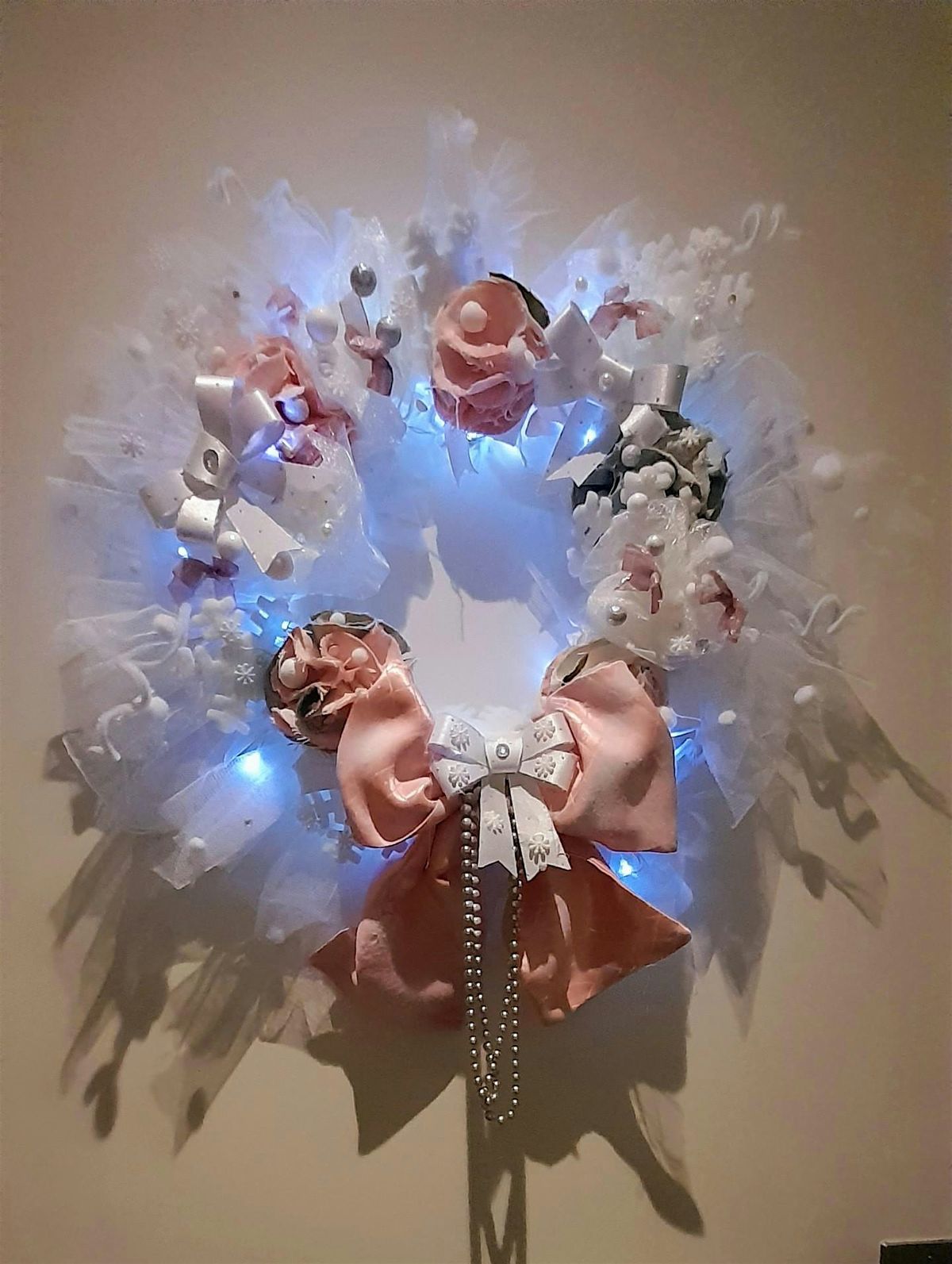 White Snow Queen Wreath Workshop